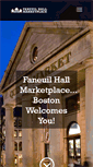 Mobile Screenshot of faneuilhallmarketplace.com